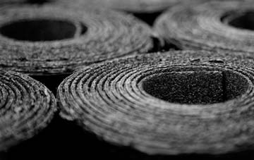 Woodspring Priory bitumen roof disadvantages