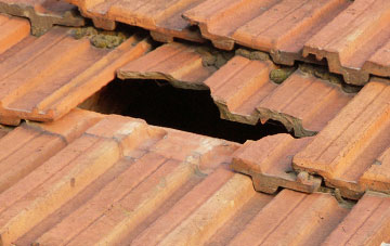 roof repair Woodspring Priory, Somerset